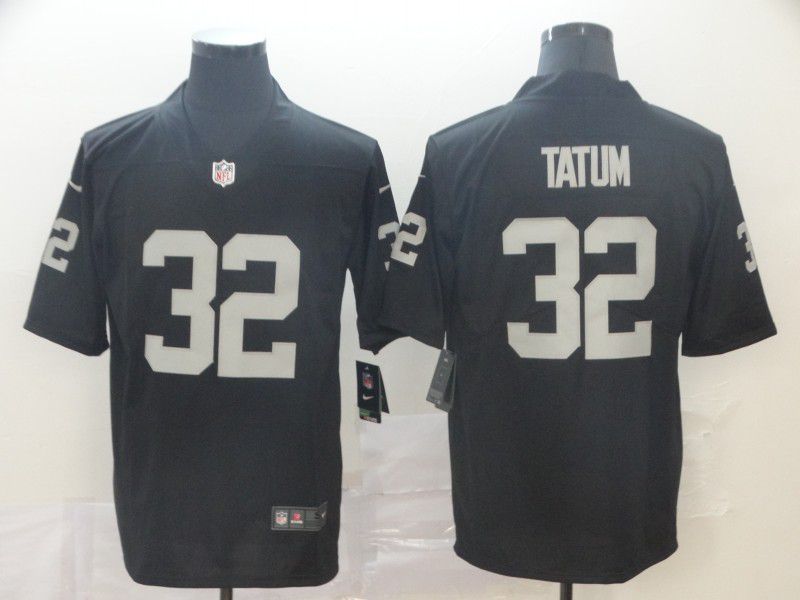 Men Oakland Raiders 32 Tatum Black Nike Vapor Untouchable Limited Player NFL Jerseys